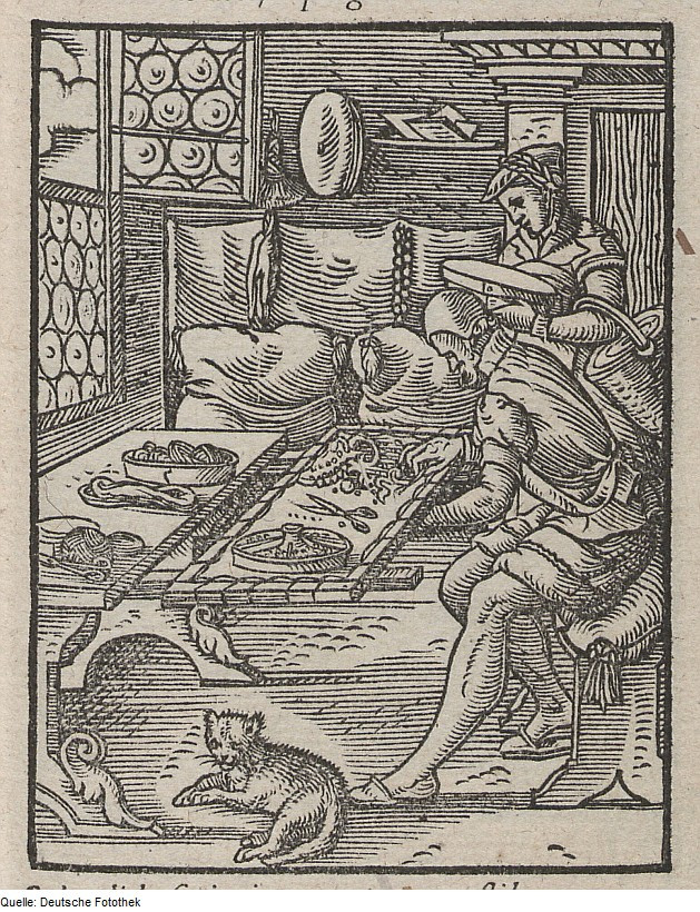 Zijdenborduurders-werken-op-een-zgn-Metier16-de-eeuw